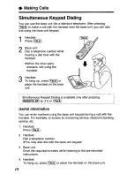 Предварительный просмотр 18 страницы Panasonic KX-TC1447B User Manual