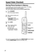 Предварительный просмотр 22 страницы Panasonic KX-TC1447B User Manual