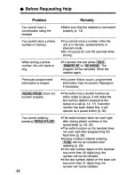 Предварительный просмотр 34 страницы Panasonic KX-TC1447B User Manual