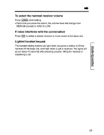 Preview for 15 page of Panasonic KX-TC1450 - Cordless Phone - Operation User Manual