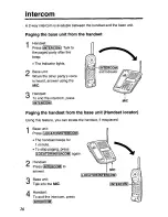 Preview for 26 page of Panasonic KX-TC1450 - Cordless Phone - Operation User Manual