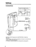 Preview for 8 page of Panasonic KX-TC1451 - Cordless Phone - Operation User Manual