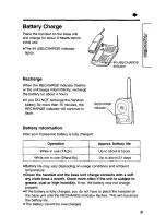 Preview for 9 page of Panasonic KX-TC1451 - Cordless Phone - Operation User Manual