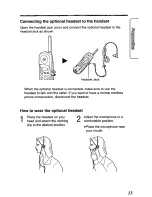 Preview for 13 page of Panasonic KX-TC1451 - Cordless Phone - Operation User Manual