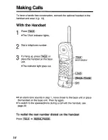 Preview for 14 page of Panasonic KX-TC1451 - Cordless Phone - Operation User Manual