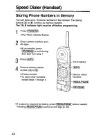 Preview for 22 page of Panasonic KX-TC1451 - Cordless Phone - Operation User Manual