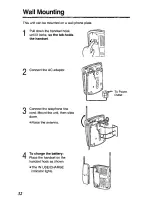 Preview for 32 page of Panasonic KX-TC1451 - Cordless Phone - Operation User Manual