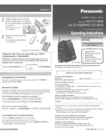 Panasonic KX-TC1460 User Manual preview