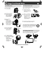 Preview for 6 page of Panasonic KX-TC1461B - Cordless Telephone Operating Instructions Manual