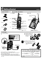 Preview for 2 page of Panasonic KX-TC1466LAB Operating Instructions Manual