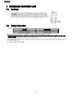 Preview for 4 page of Panasonic KX-TC1468LBB Service Manual