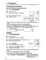 Preview for 22 page of Panasonic KX-TC1481B User Manual