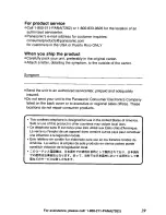 Preview for 39 page of Panasonic KX-TC1481B User Manual