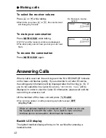 Предварительный просмотр 12 страницы Panasonic KX-TC1484 Operating Instructions Manual