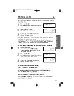 Preview for 11 page of Panasonic KX-TC1484CB Operating Instructions Manual