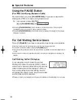 Предварительный просмотр 26 страницы Panasonic KX-TC1486 Operating Instructions Manual