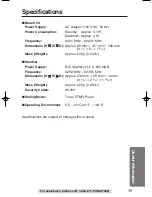 Preview for 39 page of Panasonic KX-TC1486 Operating Instructions Manual