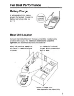 Preview for 3 page of Panasonic KX-TC1500 User Manual