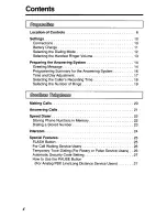 Preview for 4 page of Panasonic KX-TC1501 User Manual