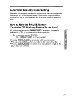 Preview for 27 page of Panasonic KX-TC1501 User Manual