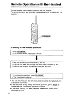 Preview for 42 page of Panasonic KX-TC1501 User Manual