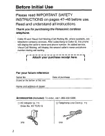 Preview for 2 page of Panasonic KX-TC1696B User Manual