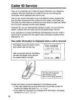 Preview for 26 page of Panasonic KX-TC1701B - 900 MHz Cordless Phone User Manual