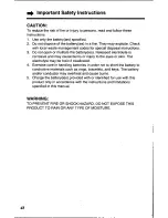 Preview for 48 page of Panasonic KX-TC1701B - 900 MHz Cordless Phone User Manual