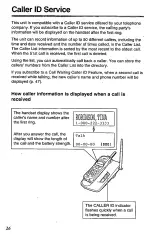 Предварительный просмотр 26 страницы Panasonic KX-TC1703B Operating Instructions Manual