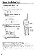 Предварительный просмотр 28 страницы Panasonic KX-TC1703B Operating Instructions Manual