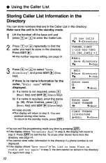 Предварительный просмотр 32 страницы Panasonic KX-TC1703B Operating Instructions Manual