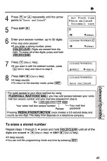 Предварительный просмотр 43 страницы Panasonic KX-TC1703B Operating Instructions Manual