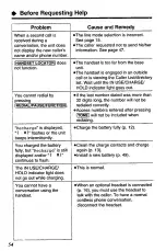 Предварительный просмотр 54 страницы Panasonic KX-TC1703B Operating Instructions Manual