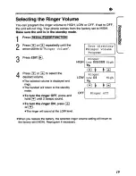 Preview for 19 page of Panasonic KX-TC1703B User Manual