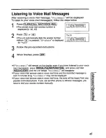 Preview for 45 page of Panasonic KX-TC1703B User Manual