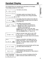 Предварительный просмотр 9 страницы Panasonic KX-TC1711B - 900 MHz Cordless Phone User Manual