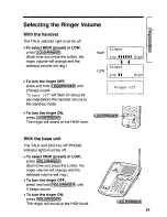 Предварительный просмотр 19 страницы Panasonic KX-TC1711B - 900 MHz Cordless Phone User Manual