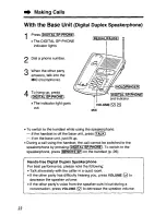 Предварительный просмотр 22 страницы Panasonic KX-TC1711B - 900 MHz Cordless Phone User Manual