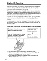 Предварительный просмотр 32 страницы Panasonic KX-TC1711B - 900 MHz Cordless Phone User Manual