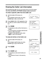 Предварительный просмотр 39 страницы Panasonic KX-TC1711B - 900 MHz Cordless Phone User Manual