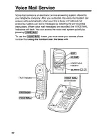 Предварительный просмотр 40 страницы Panasonic KX-TC1711B - 900 MHz Cordless Phone User Manual