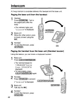 Предварительный просмотр 44 страницы Panasonic KX-TC1711B - 900 MHz Cordless Phone User Manual