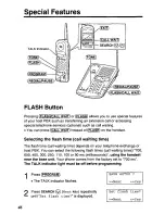 Предварительный просмотр 46 страницы Panasonic KX-TC1711B - 900 MHz Cordless Phone User Manual