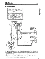 Предварительный просмотр 11 страницы Panasonic KX-TC1713B User Manual