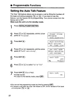 Предварительный просмотр 18 страницы Panasonic KX-TC1713B User Manual