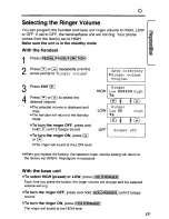 Предварительный просмотр 19 страницы Panasonic KX-TC1713B User Manual