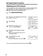 Предварительный просмотр 20 страницы Panasonic KX-TC1713B User Manual