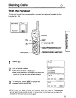 Предварительный просмотр 21 страницы Panasonic KX-TC1713B User Manual