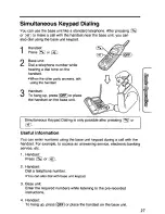 Предварительный просмотр 27 страницы Panasonic KX-TC1713B User Manual