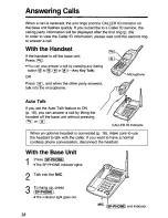 Предварительный просмотр 28 страницы Panasonic KX-TC1713B User Manual